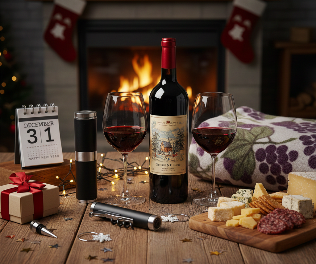 Топ-5 ідей подарунків на Новий рік для фанатів вина (і не тільки)
